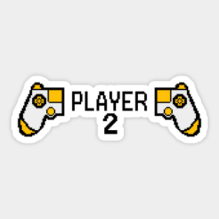 Player 2 Sticker